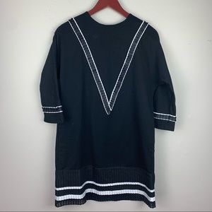 Othermix tunic with ribbon detail